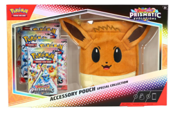 Pokemon Scarlet & Violet Prismatic Evolutions Accessory Pouch Special Collection - Image 1