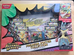 Pokemon TCG Mega Evolution—Ascended Heroes Mega Lucario Promo Booster Poster Box - Image 1