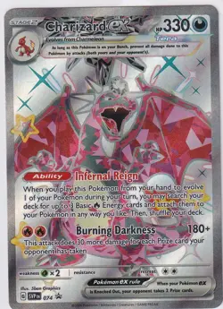 Pokemon Scarlet & Violet Promo - Charizard ex 74 Black Star Promo - Image 1