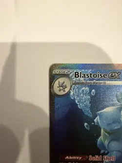Pokemon TCG Blastoise EX Sir 200/165 Scarlet & Violet 151 - Image 2