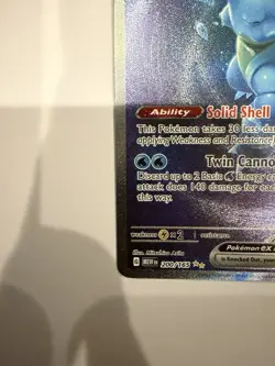 Pokemon TCG Blastoise EX Sir 200/165 Scarlet & Violet 151 - Image 4