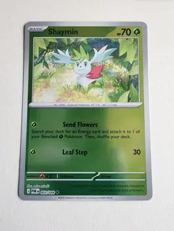 Shaymin 003/088 Uncommon Perfect Order Pokemon Reverse Holo Near Mint - Image 1