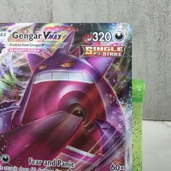 Pokemon TCG Gengar VMAX 157/264 Swsh08: Fusion Strike Holo rare 2021 MINT - Image 2