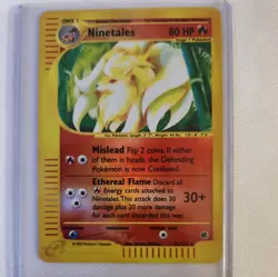 Ninetales Expedition Holo 21/165 Rare E Series Reader Pokemon WOTC TCG - Image 1