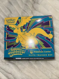 Sealed Pokemon TCG Mega Evolution Ascended Heroes Elite Trainer Box (ETB) - Image 1
