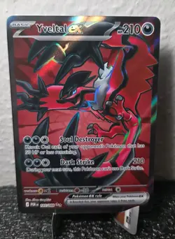 Yveltal ex 105/088 - Full Art Ultra Rare - Pokemon TCG: Perfect Order - NM - Image 1