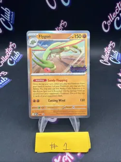 Pokemon TCG - Flygon MEP 016 Phantasmal Flames Stamped Prerelease Promo - Image 1