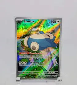 Snorlax SVP 051 Pokemon TCG Scarlet & Violet: 151 Illustration Promo NM - Image 1