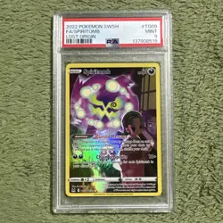 1 Owner 2022 POKEMON SWORD & SHIELD LOST ORIGIN #TG09 FULL ART/SPIRITOMB PSA 9 - Image 1