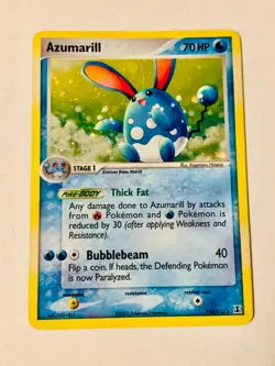 Pokemon TCG Azumarill 114/113 Delta Species Secret Rare - Image 1