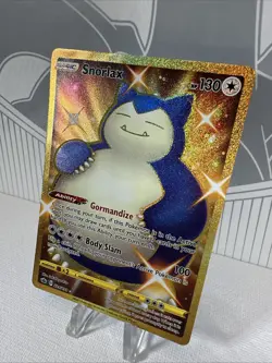 Pokemon Snorlax 224/198 Chilling Reign Gold Secret Rare Full Art Holo NM - Image 2