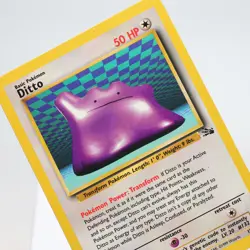 Pokemon TCG - Ditto 18/62 Fossil Rare WOTC - PL Crease - Image 1