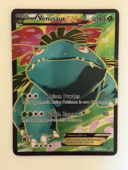 Pokemon Venusaur EX Full Art 141/146 XY Ultra Rare Holo 180HP - Image 1