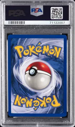 1999 POKEMON BASE SET UNLIMITED #102 WATER ENERGY PSA 10 - Image 2