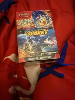 Pokemon TCG Surging Sparks Booster Bundle Factory Sealed - Image 1