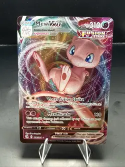 Pokemon Mew VMAX 114/264 Full Art Ultra Rare - Fusion Strike Pokemon - Image 1