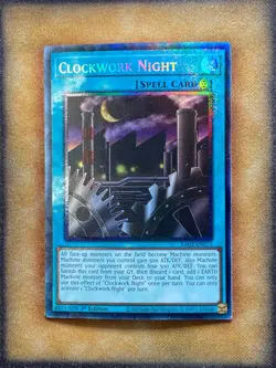 Yugioh Clockwork Night RA03-EN071 Prismatic Collector Rare 1st Ed NM - Image 1