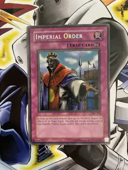 Yugioh - Imperial Order PSV-104 Pharaoh's Servant NM Reverse Foil Misprint - Image 1