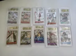 One Piece PRB-01 God Pack Manga BGS 10, 9.5 Super Rare - Image 1
