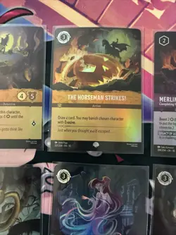 Disney Lorcana Epic Foil Set 1-18 Whisper in the Well Complete Set - Image 4