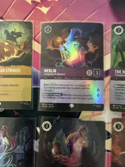 Disney Lorcana Epic Foil Set 1-18 Whisper in the Well Complete Set - Image 5
