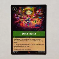 Under the Sea 95/204 Disney Lorcana Ursula's Return Regular Rare Card NM - Image 1