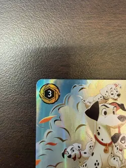 Pongo Determined Father E 223/204 JA 9 Foil Disney Lorcana Card Enchanted JPN - Image 2