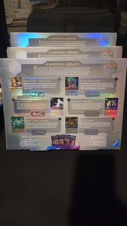 Disney Lorcana 100 Collector Rise Of The Floodborn Gift Set LOT OF 3 SEALED NEW - Image 4