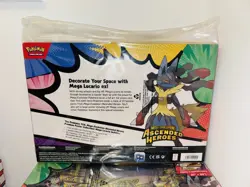 Pokemon TCG Ascended Heroes Mega Lucario Premium Poster Collection New & Sealed - Image 3
