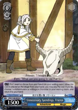 Unnecessary Spendings Frieren Rare Frieren: Beyond Journey’s End SFN/S108-E076 R - Image 1