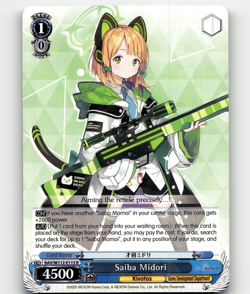 Weiss Schwarz Saiba Midori - Blue Archive - Image 1