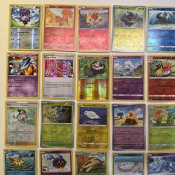40x Pokemon Holo/Reverse Holo Card Lot – Modern Bulk No Duplicates - Image 2
