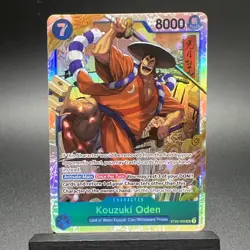 Kouzuki Oden ST22-005 SR One Piece Card Game NM/M - Image 1