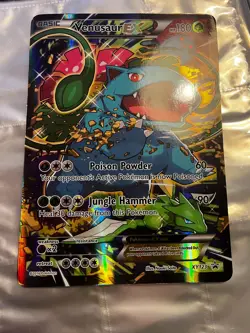 Pokemon Jumbo Card – Venusaur-EX XY123 Oversized Promo (2016) - Image 1