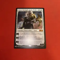 Ajani, Strength of the Pride the List Near Mint Card - Image 1