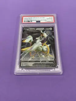 PSA 10 Metal Arceus V #122 Ultra Premium Collection Pokemon Card – GEM MINT - Image 1