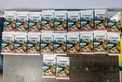 🔥20 Magic the gathering Pack lot of 25 MTG Raw cards and booster pack 🔥 - Image 1