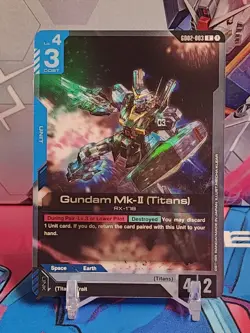 Gundam Mk-II (Titans) (R) GD02-003 - Dual Impact - Gundam TCG Card Game *English - Image 1