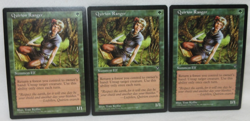 QUIRION RANGER X3 MAGIC THE GATHERING VISIONS VINTAGE MTG CARD #386 - Image 1