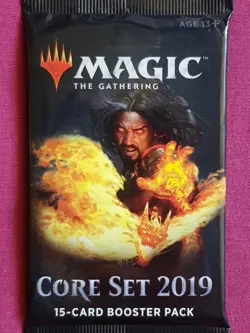 Magic The Gathering 2019 CORE SET M19 New Sealed Booster Pack MTG - Image 1