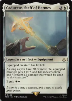 Caduceus Staff of Hermes R Universes Beyond: Assassin's Creed 2 NM MTG - Image 1