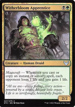 Witherbloom Apprentice 247 -Strixhaven: School of Mages - NM - Image 1