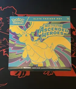 Ascended Heroes Elite Trainer Box ETB Factory Sealed IN HAND New Pokemon English - Image 1