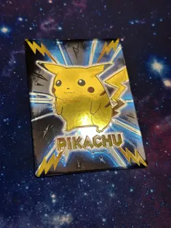 1999 Pokemon Meiji Promo Foil Japanese Embossed Pikachu LP - Image 4