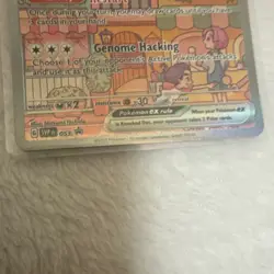 Mew EX 053 SVP Black Star Promo Full Art Holo English Pokemon Card - Image 3