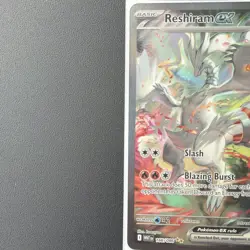 Pokemon TCG Reshiram Holo Full Art Sir 166/086 White Flare English - Image 5