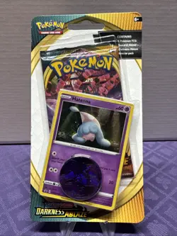 Pokemon TCG Darkness Ablaze Hatenna Promo SWSH040 BLISTER BOOSTER PACK - Image 1