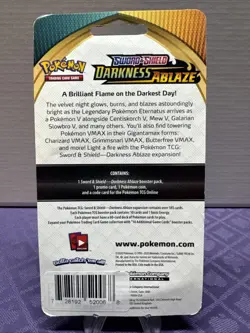 Pokemon TCG Darkness Ablaze Hatenna Promo SWSH040 BLISTER BOOSTER PACK - Image 2
