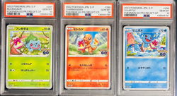 Sequential PSA 10 Bulbasaur 287 Charmander 289 Squirtle 290 Pokemon Promo 2022 - Image 1
