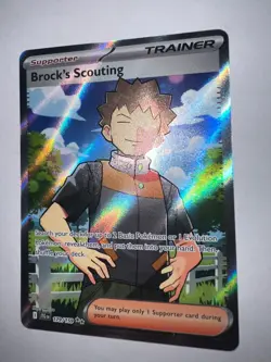 Pokemon Brock's Scouting 179/159 Sv09: Journey Together Holo Mint - Image 2
